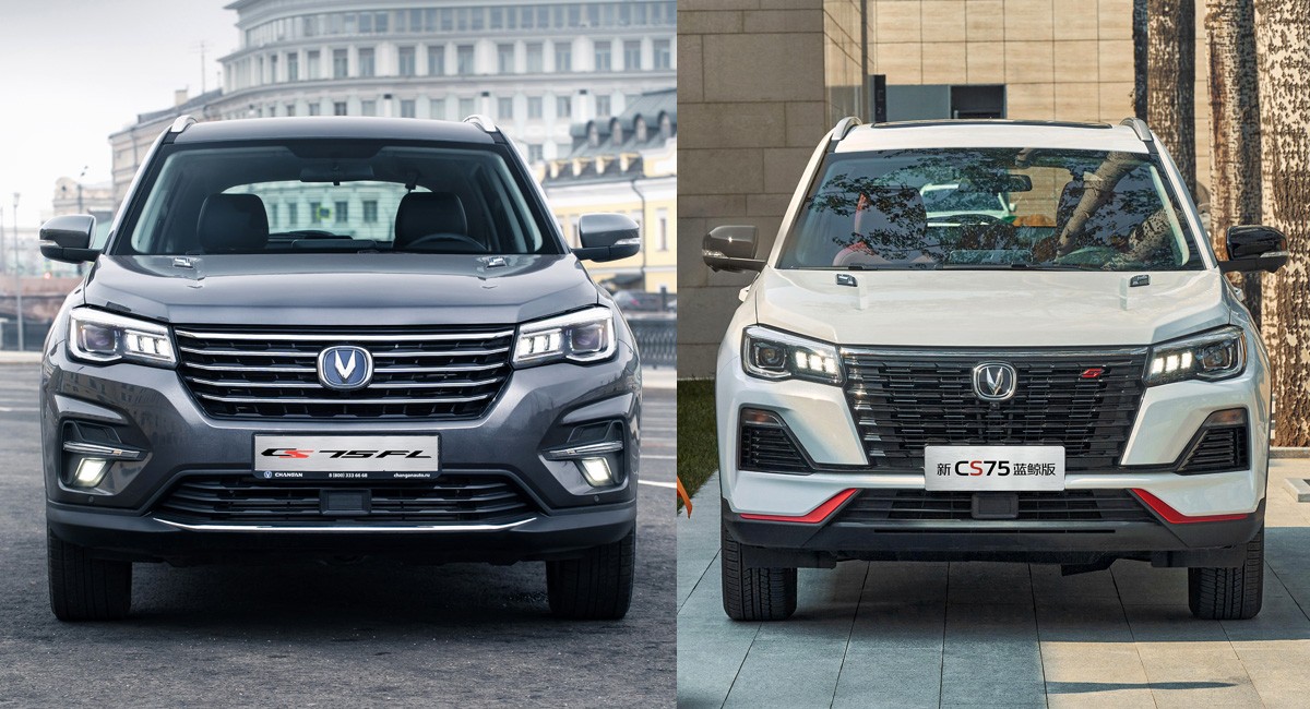 Обновлен кроссовер Changan CS75 первого поколения Обновлен кроссовер Changan CS75 первого поколения