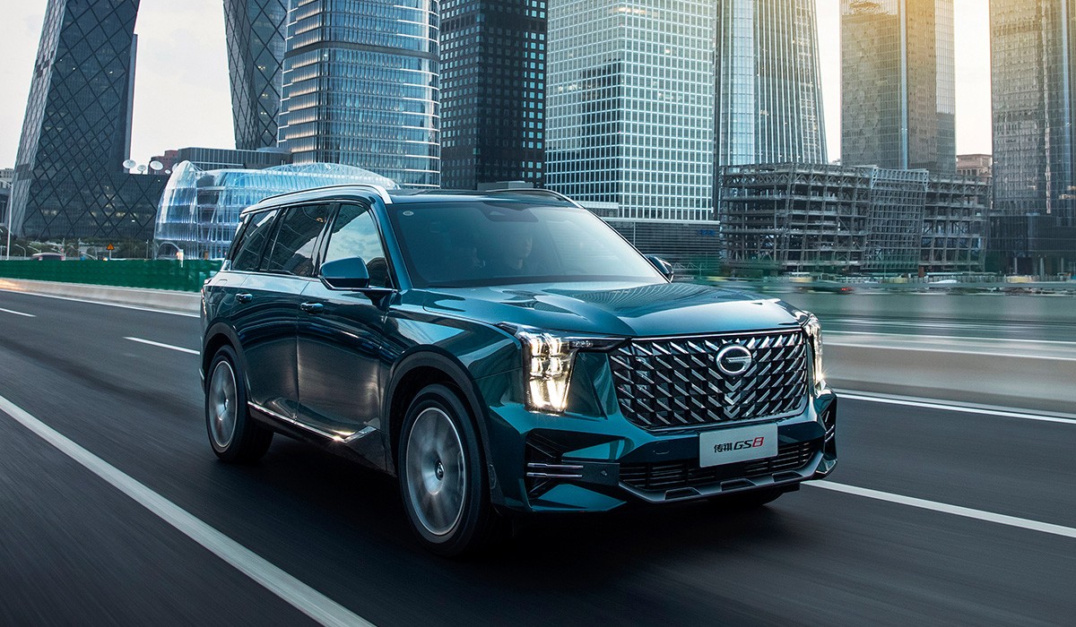 Кроссовер GAC GS8 второго поколения выходит на рынок
