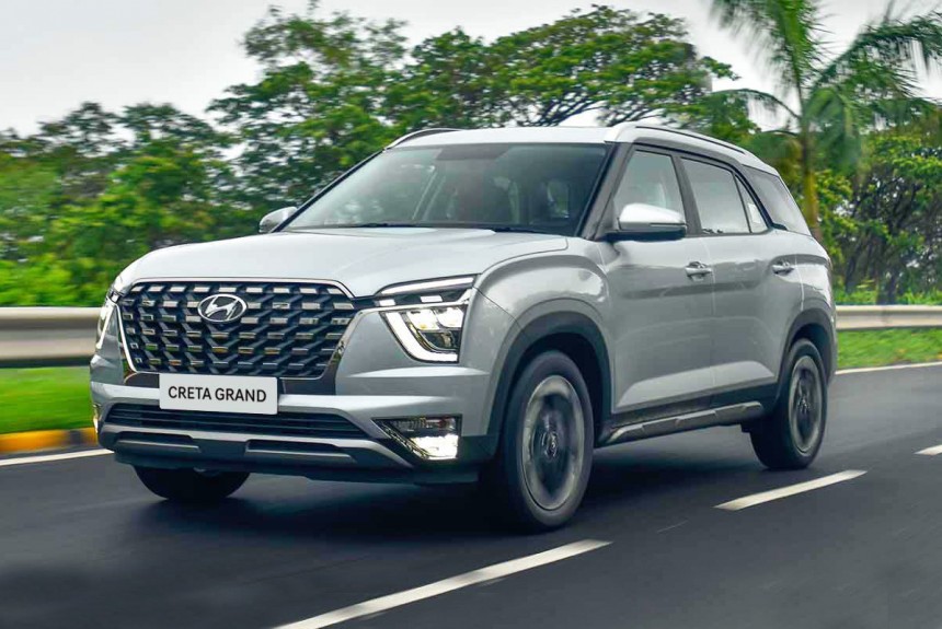 Не только для Индии: семиместный кроссовер Hyundai Creta Grand Не только для Индии: семиместный кроссовер Hyundai Creta Grand