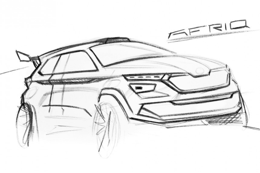 Новый концепт-кар будет называться Skoda Afriq Новый концепт-кар будет называться Skoda Afriq