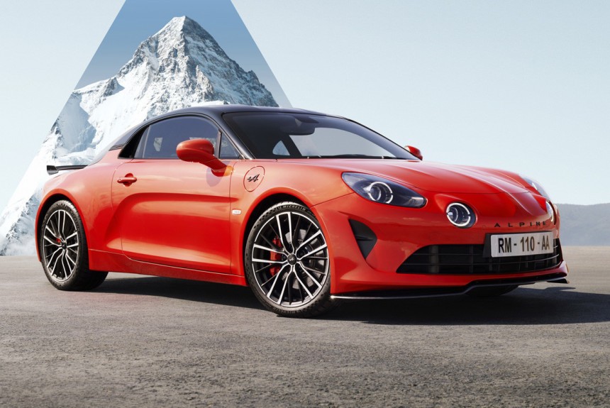 Купе Alpine A110 стало мощнее и быстрее в новых версиях