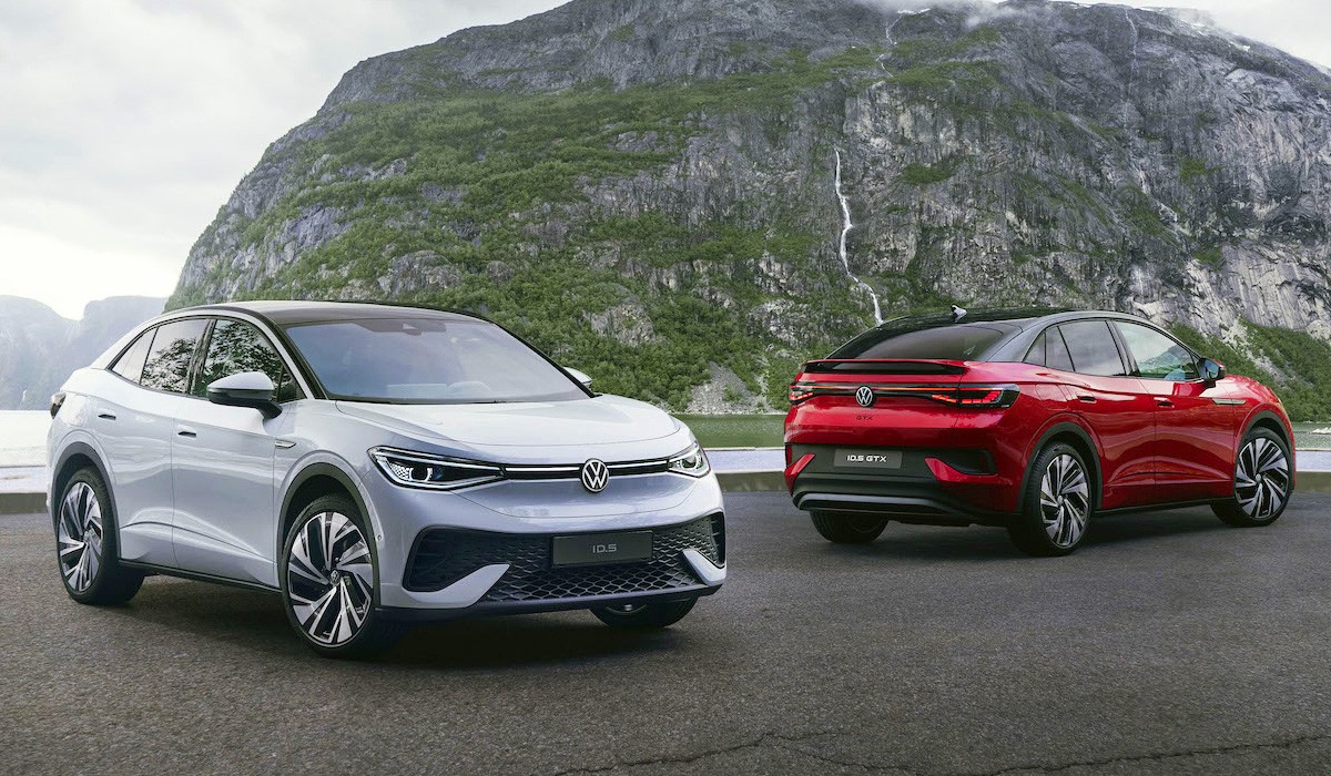 Представлен купеобразный кроссовер Volkswagen ID.5 Представлен купеобразный кроссовер Volkswagen ID.5