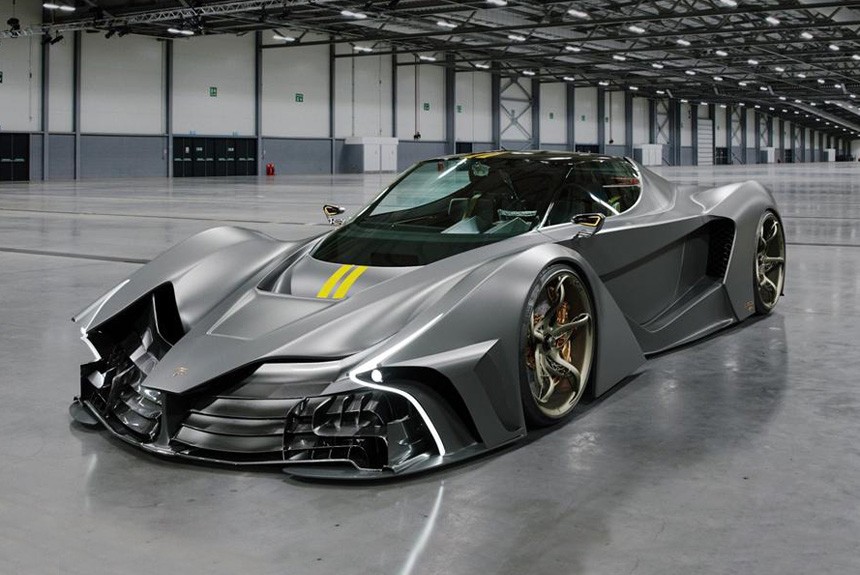 Греческий гиперкар Chaos: 3100 «лошадей», 12,5 млн евро Греческий гиперкар Chaos: 3100 «лошадей», 12,5 млн евро