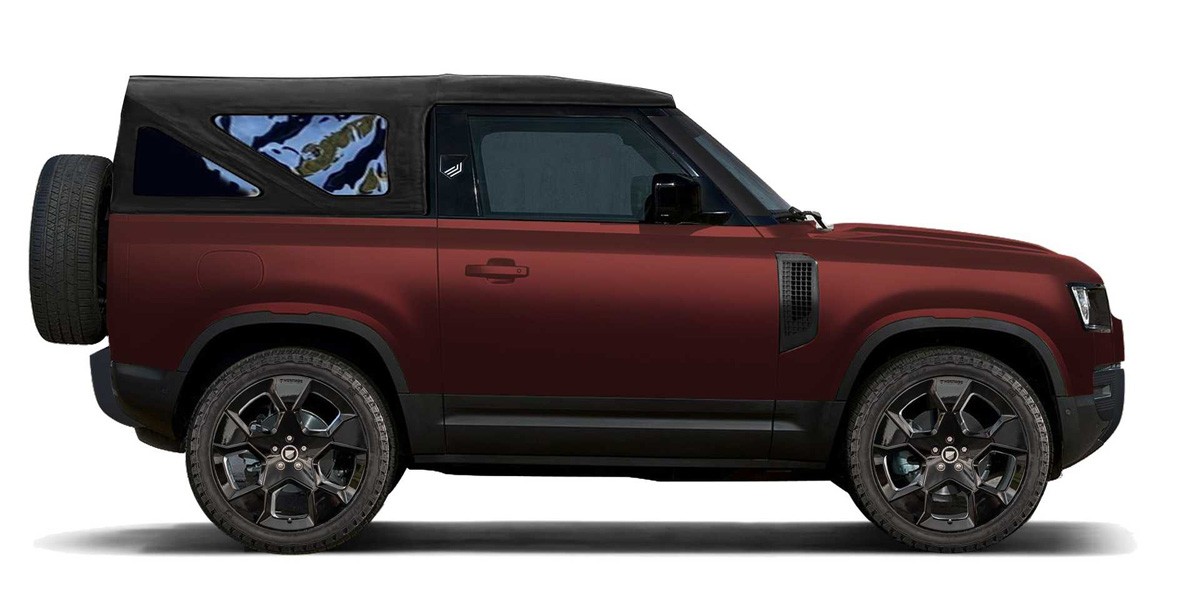 Новый Land Rover Defender превратится в кабриолет Новый Land Rover Defender превратится в кабриолет