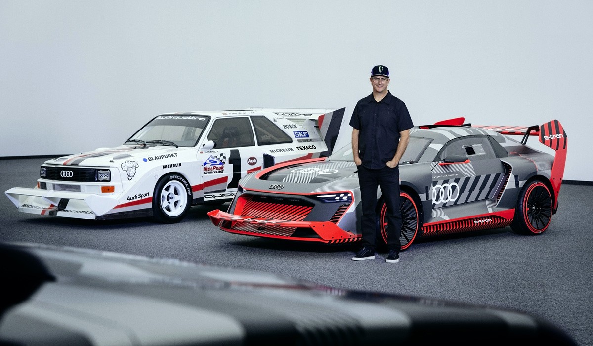 Электрический Audi S1: новый дрифткар для Кена Блока Электрический Audi S1: новый дрифткар для Кена Блока