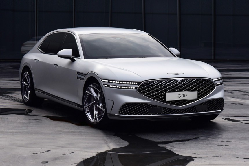Новый седан Genesis G90: первые фотографии Новый седан Genesis G90: первые фотографии