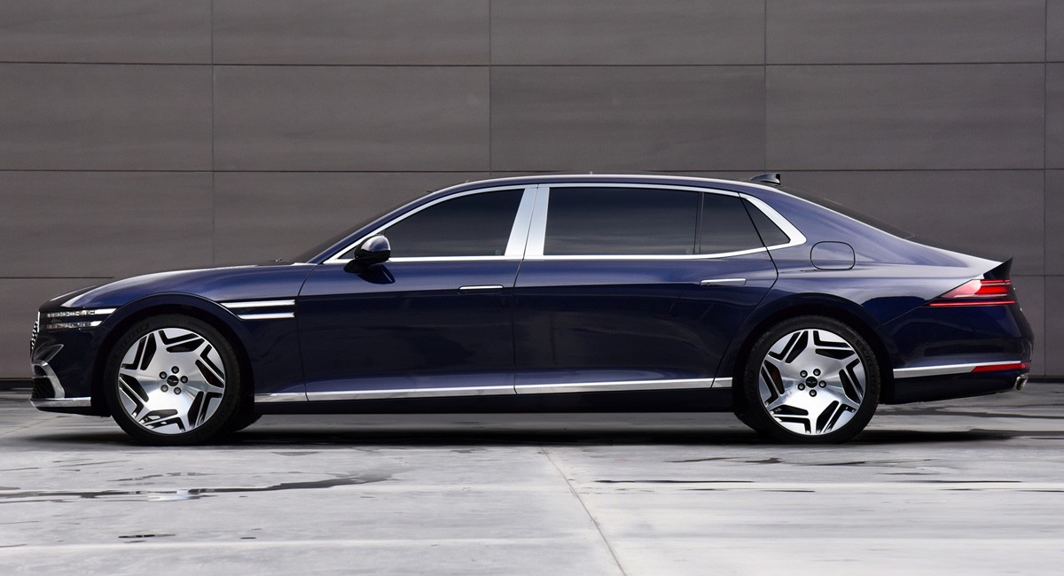 Новый седан Genesis G90: первые фотографии Новый седан Genesis G90: первые фотографии