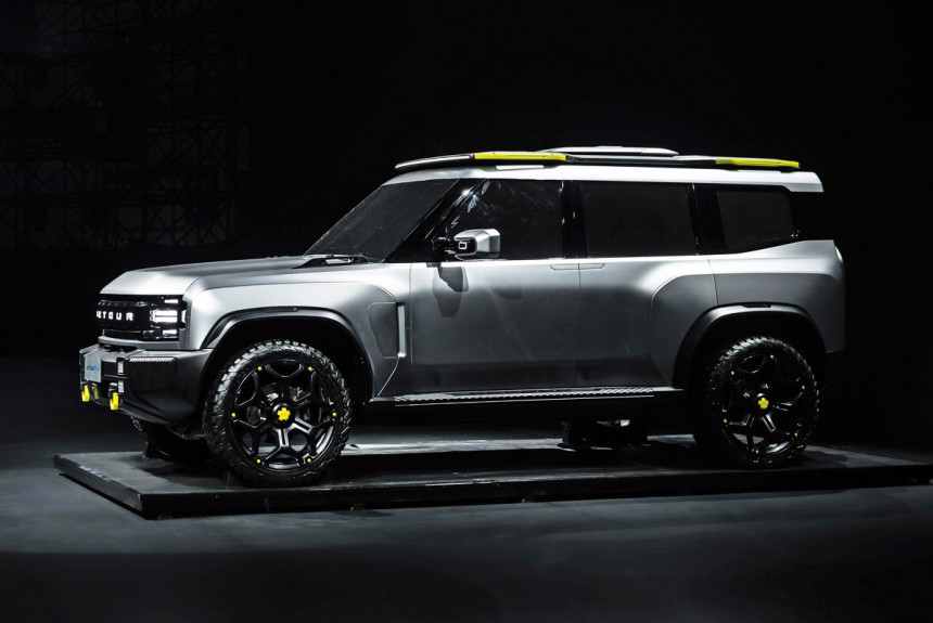 Рамный Jetour T-X компании Chery дебютировал в виде концепта Рамный Jetour T-X компании Chery дебютировал в виде концепта