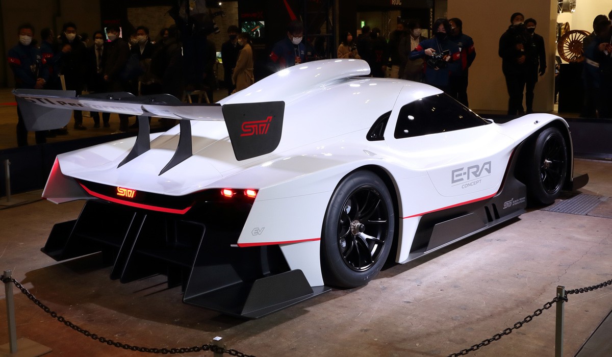 Электрический гиперкар Subaru STI E-RA: начало пути Электрический гиперкар Subaru STI E-RA: начало пути