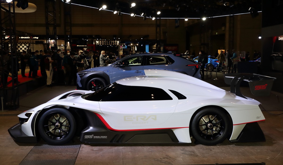 Электрический гиперкар Subaru STI E-RA: начало пути Электрический гиперкар Subaru STI E-RA: начало пути