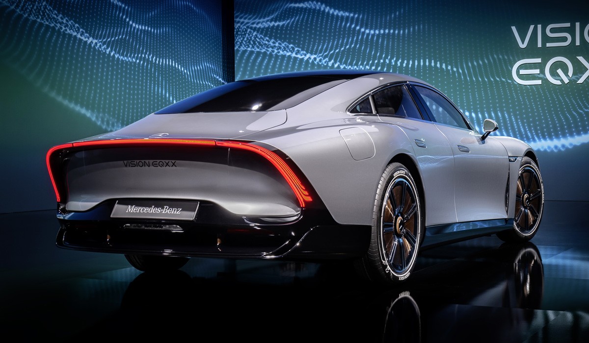 Первая премьера 2022 года: Mercedes-Benz Vision EQXX