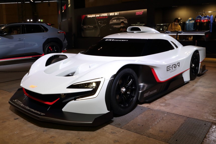 Электрический гиперкар Subaru STI E-RA: начало пути Электрический гиперкар Subaru STI E-RA: начало пути
