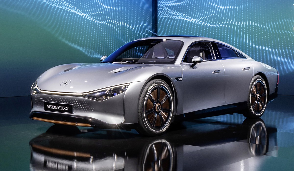 Первая премьера 2022 года: Mercedes-Benz Vision EQXX