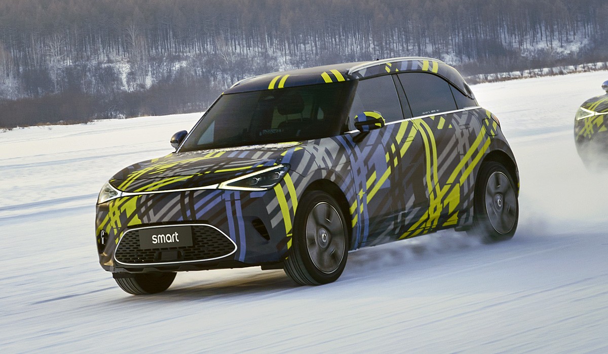Кроссовер smart #1 откроет новую гамму марки