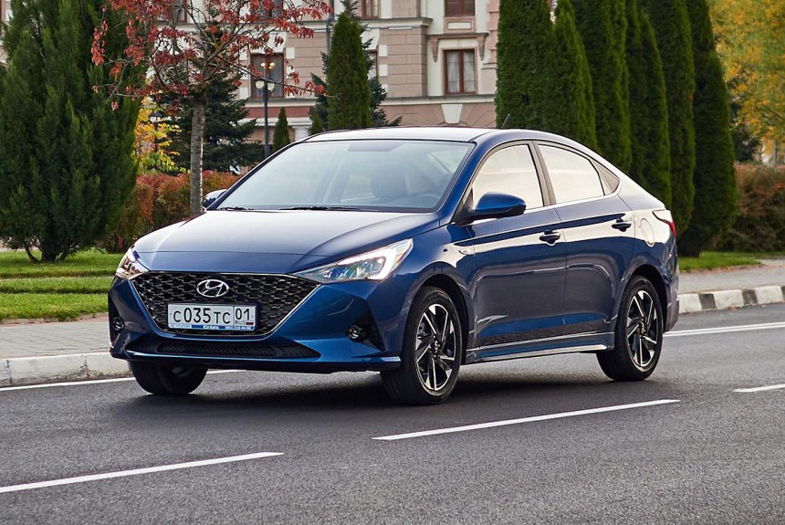 Hyundai Solaris обзавелся новой версией Sportline