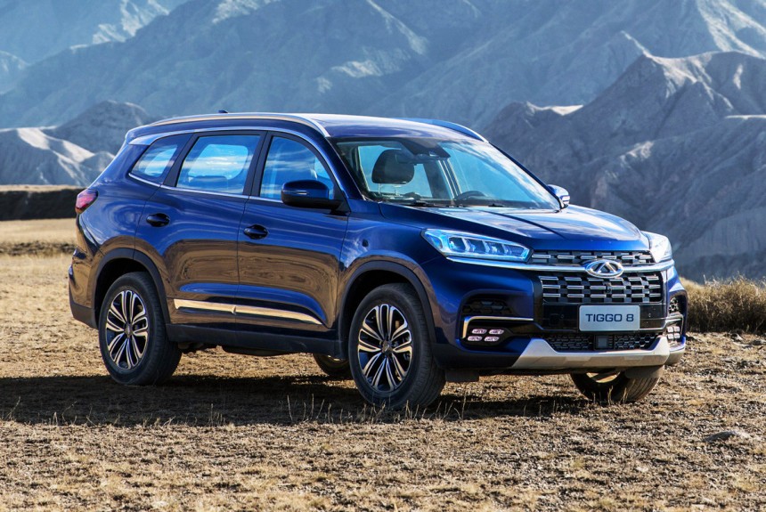 Обновленный кроссовер Chery Tiggo 8: скоро в России