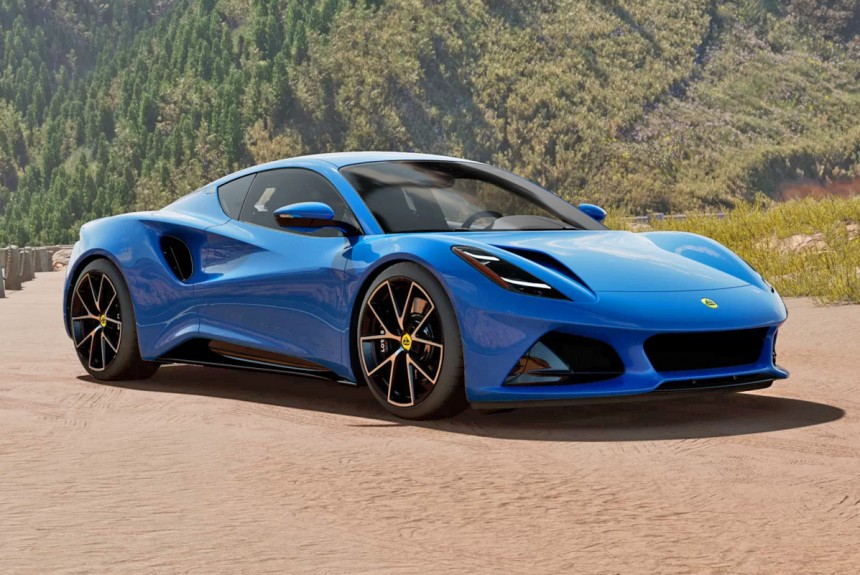 Lotus Emira с турбомотором AMG: объявлены характеристики