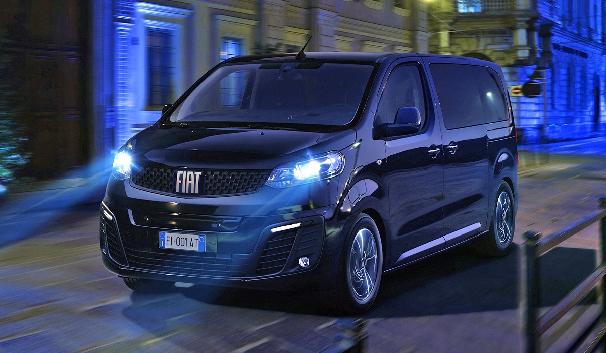 Новый минивэн Fiat E-Ulysse: только на электричестве