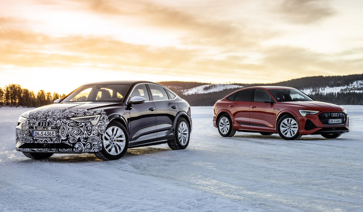 Обновленный Audi e-tron станет частью семейства Q8 Обновленный Audi e-tron станет частью семейства Q8