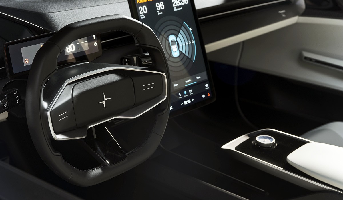 Спорткар Polestar O2 — со стеклянной крышей и квадрокоптером Спорткар Polestar O2 — со стеклянной крышей и квадрокоптером