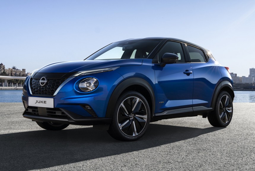 Новый Nissan Juke Hybrid с силовой установкой Renault Новый Nissan Juke Hybrid с силовой установкой Renault
