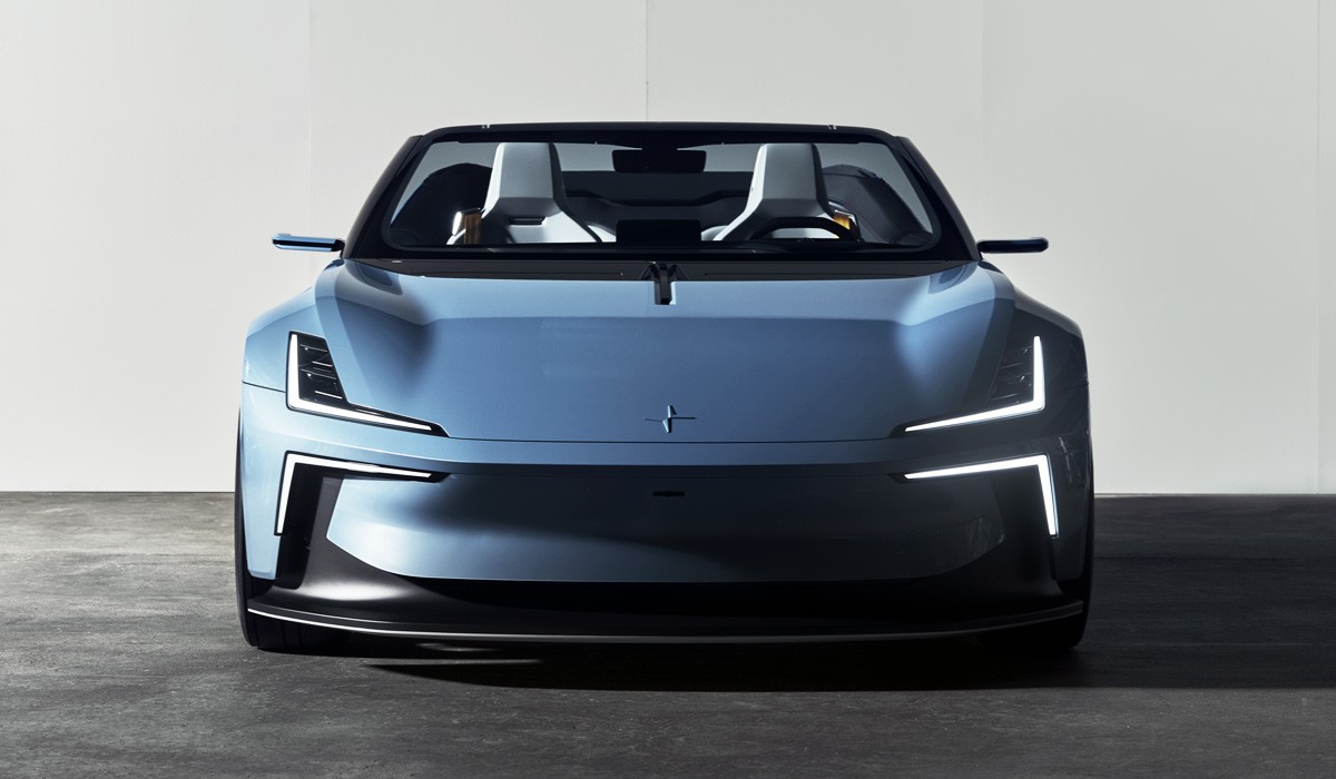 Спорткар Polestar O2 — со стеклянной крышей и квадрокоптером Спорткар Polestar O2 — со стеклянной крышей и квадрокоптером