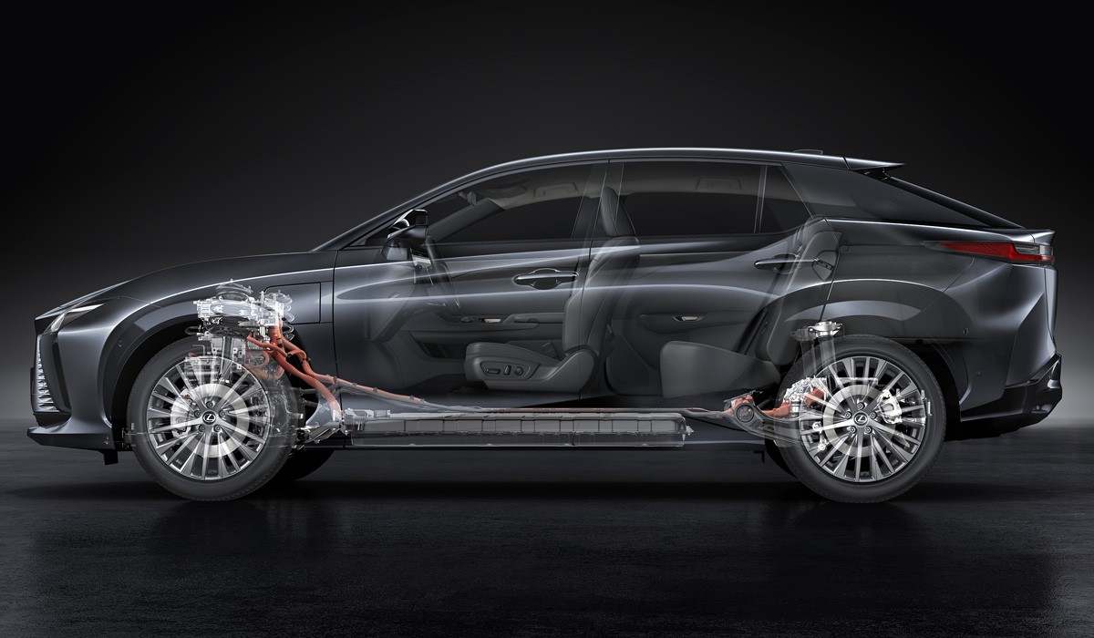 Кроссовер Lexus RZ 450e открыл гамму электромобилей Кроссовер Lexus RZ 450e открыл гамму электромобилей