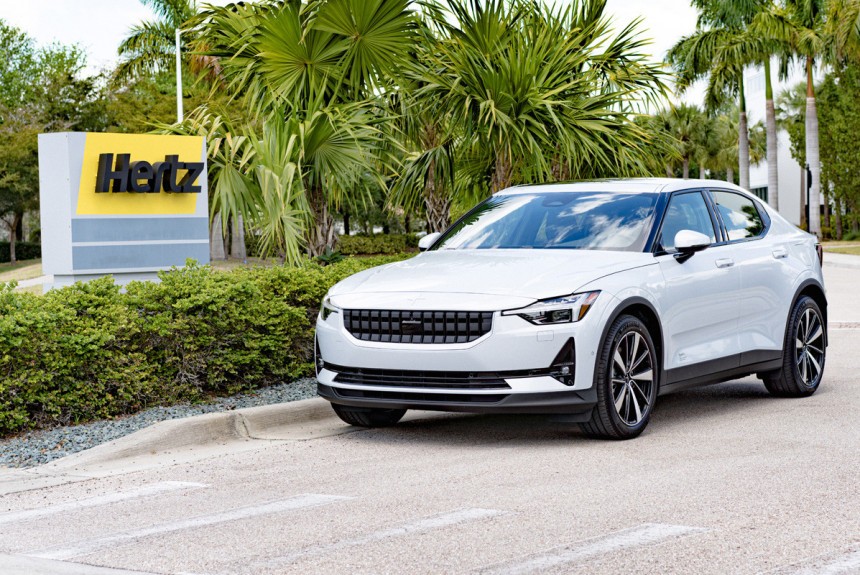 Hertz закупит 65 тысяч электромобилей Polestar