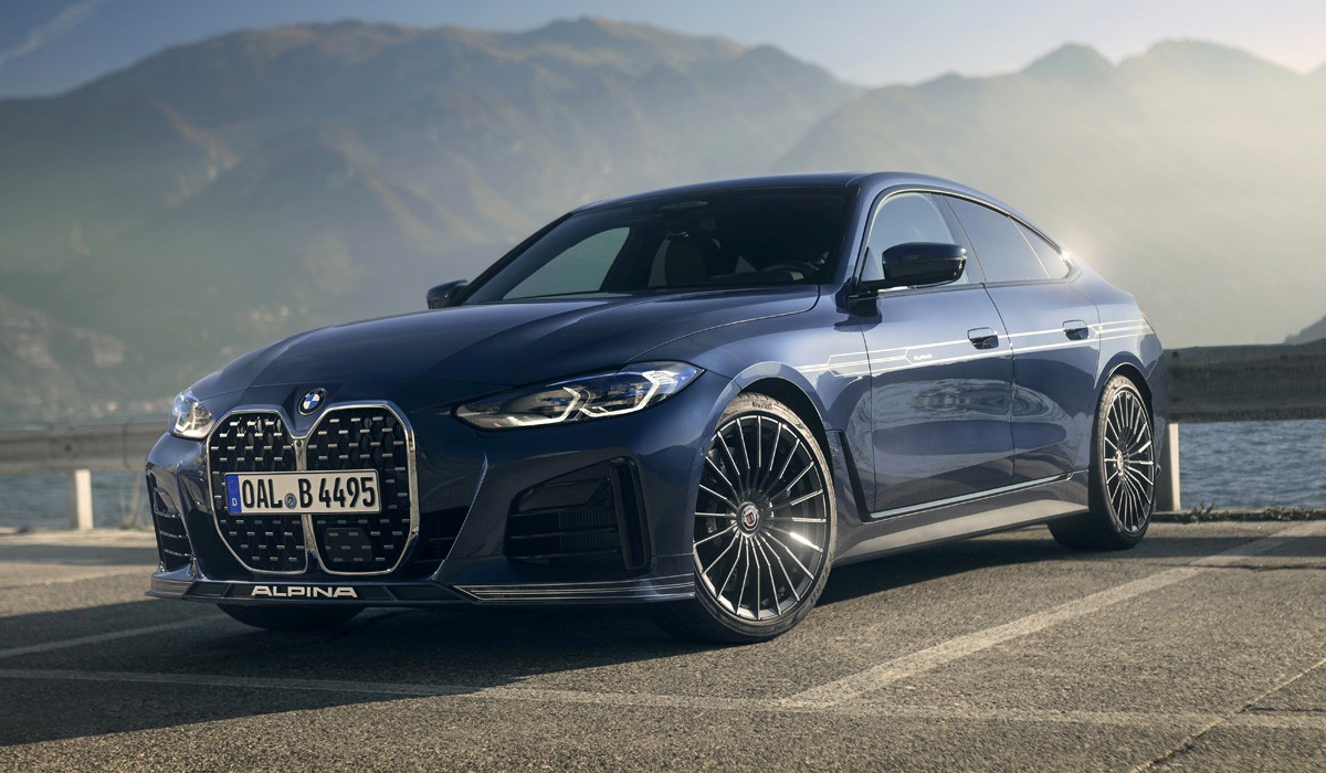 Лифтбек BMW Alpina B4 Gran Coupe дополнил гамму M4 Лифтбек BMW Alpina B4 Gran Coupe дополнил гамму M4