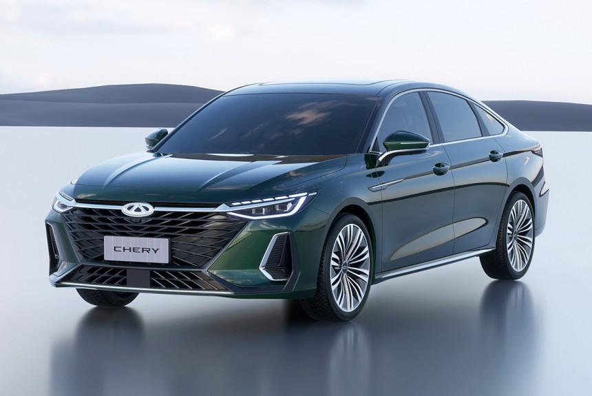 Большой седан Chery Arrizo 8: без камуфляжа Большой седан Chery Arrizo 8: без камуфляжа