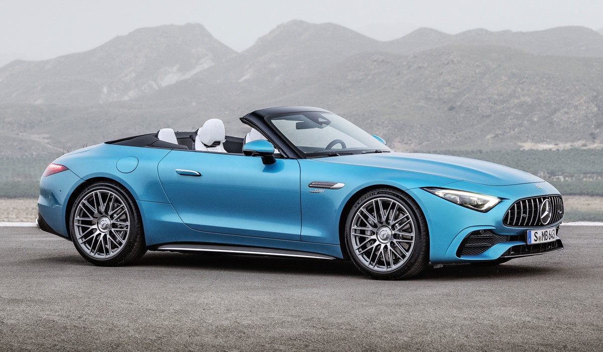 Новый Mercedes-AMG SL: базовая версия с четырьмя цилиндрами