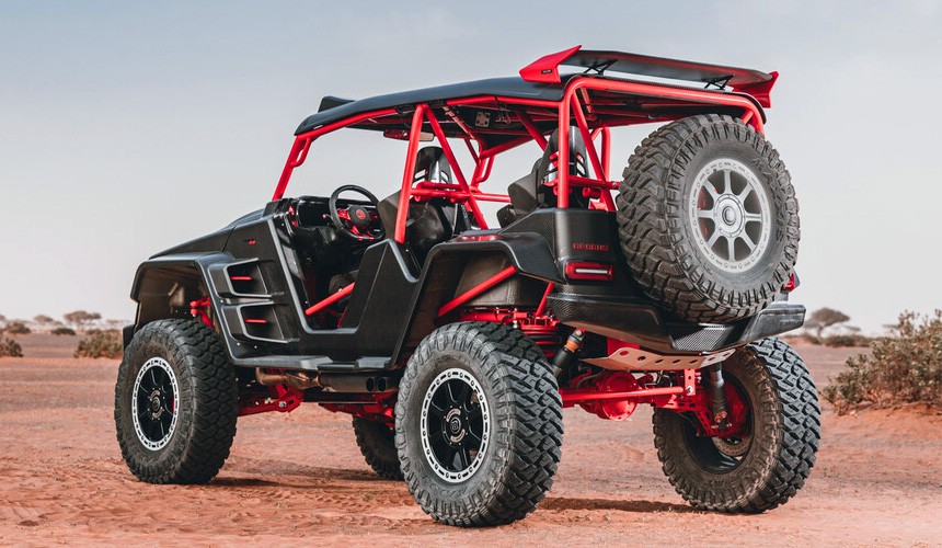 Brabus Crawler: экстремальный вездеход на агрегатах G-класса