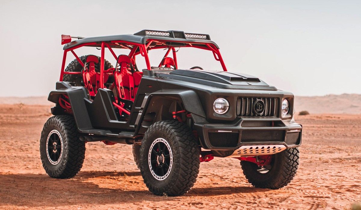 Brabus Crawler: экстремальный вездеход на агрегатах G-класса