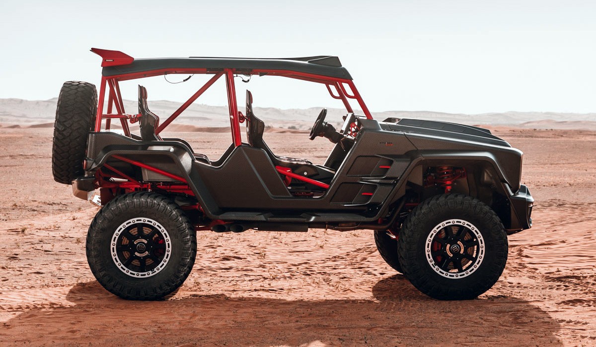 Brabus Crawler: экстремальный вездеход на агрегатах G-класса