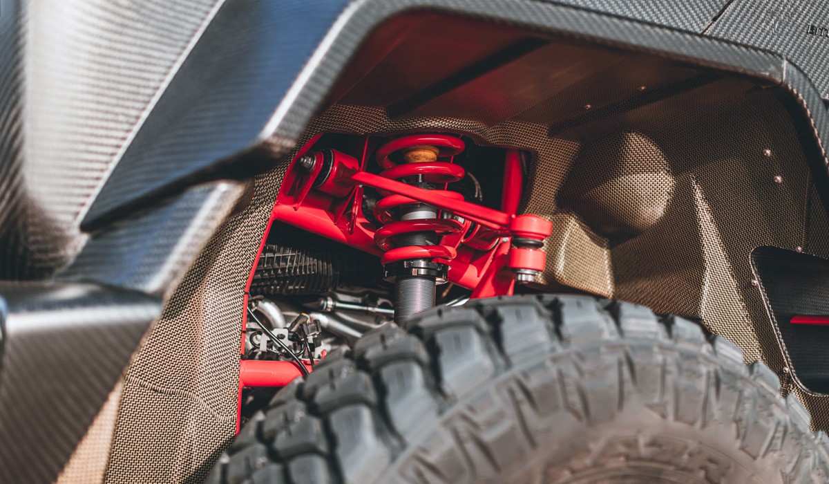 Brabus Crawler: экстремальный вездеход на агрегатах G-класса