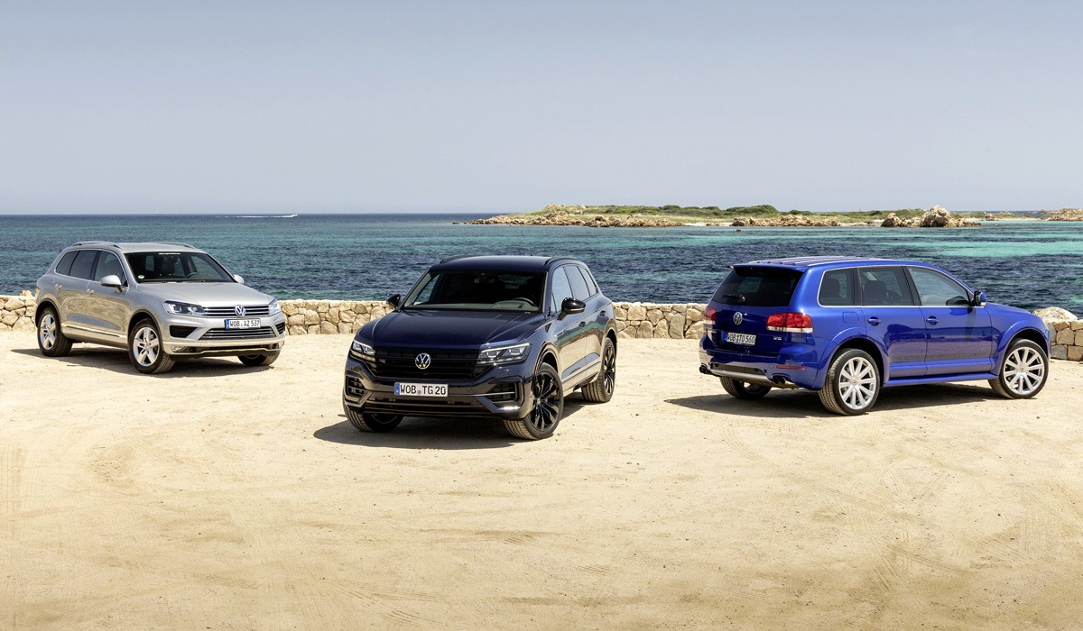 Volkswagen Touareg Edition 20 отпразднует юбилей модели