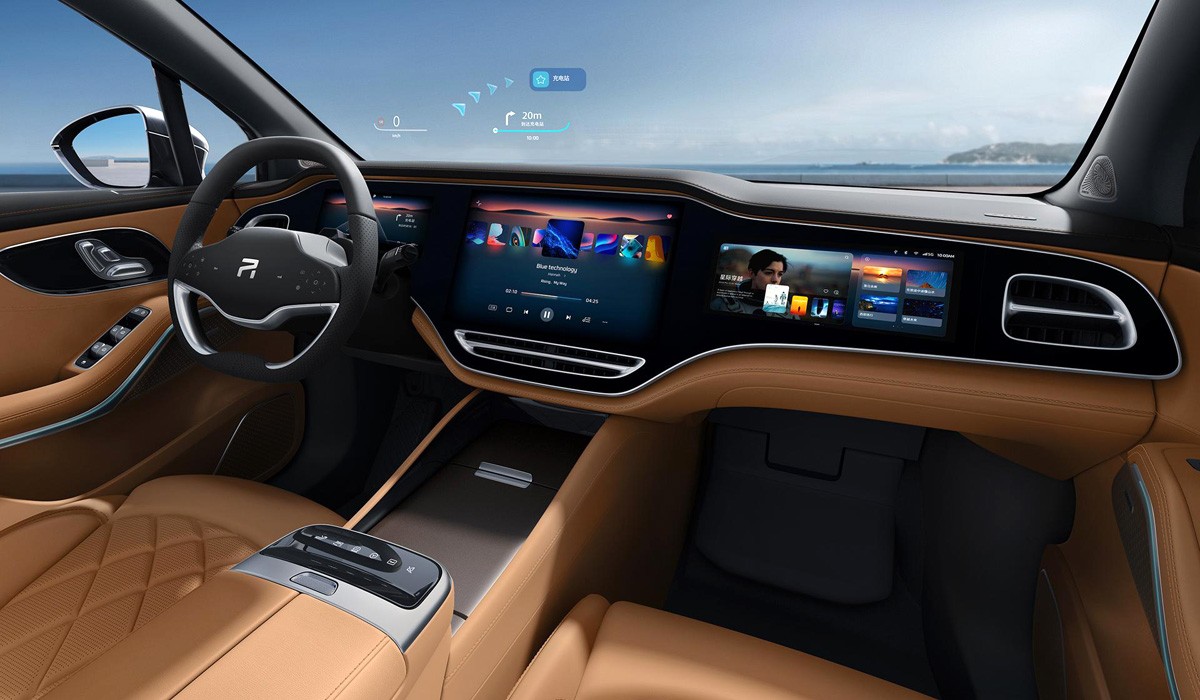 Feifan R7: новый электрический флагман концерна SAIC