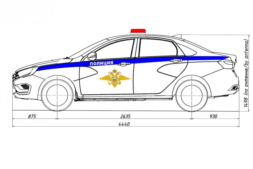 ВИС-2980: обновленная Лада Веста при исполнении