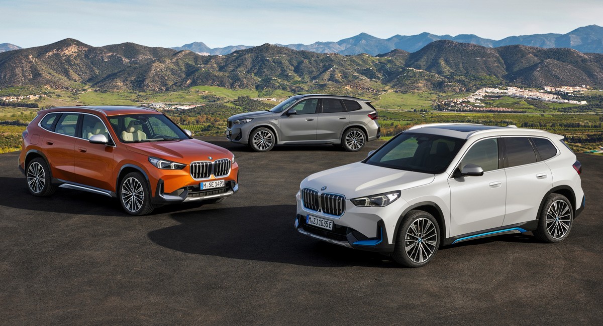 Новый BMW X1 дебютировал вместе с электромобилем iX1