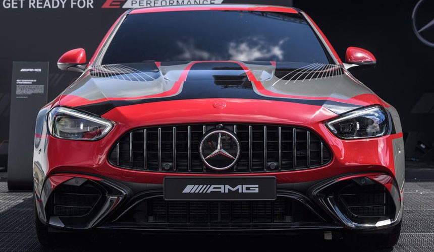 AMG готовит четырехцилиндровый гибрид вместо V8