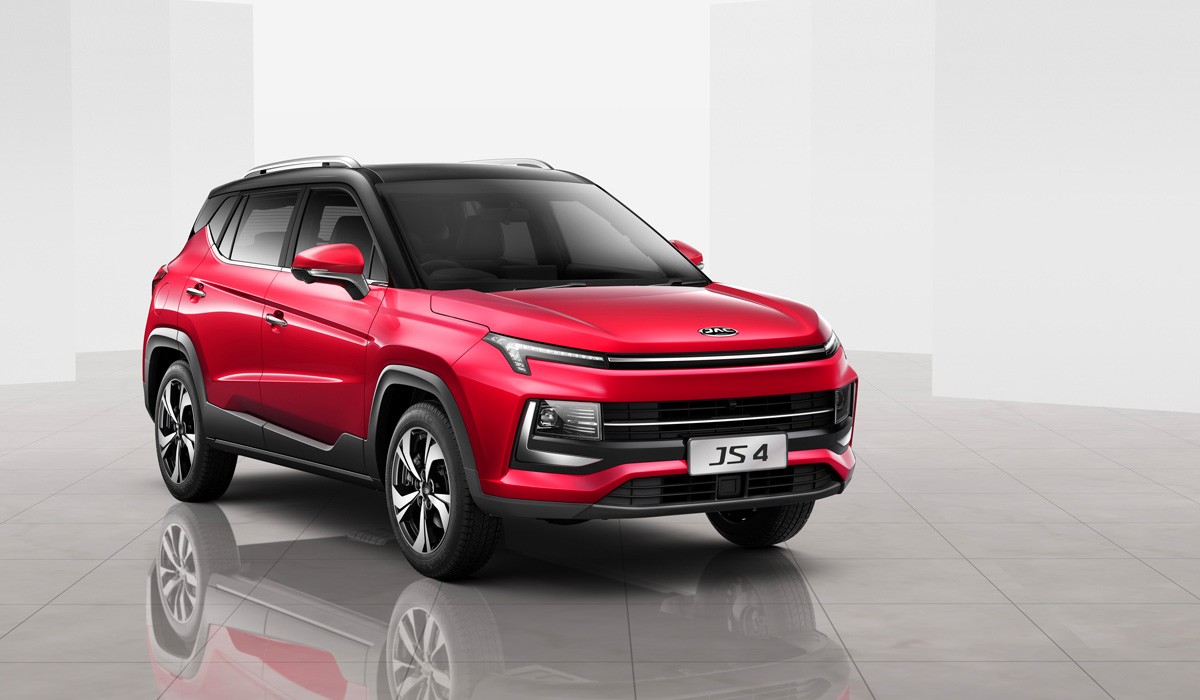 Кроссовер JAC JS4 для России: версии и комплектации