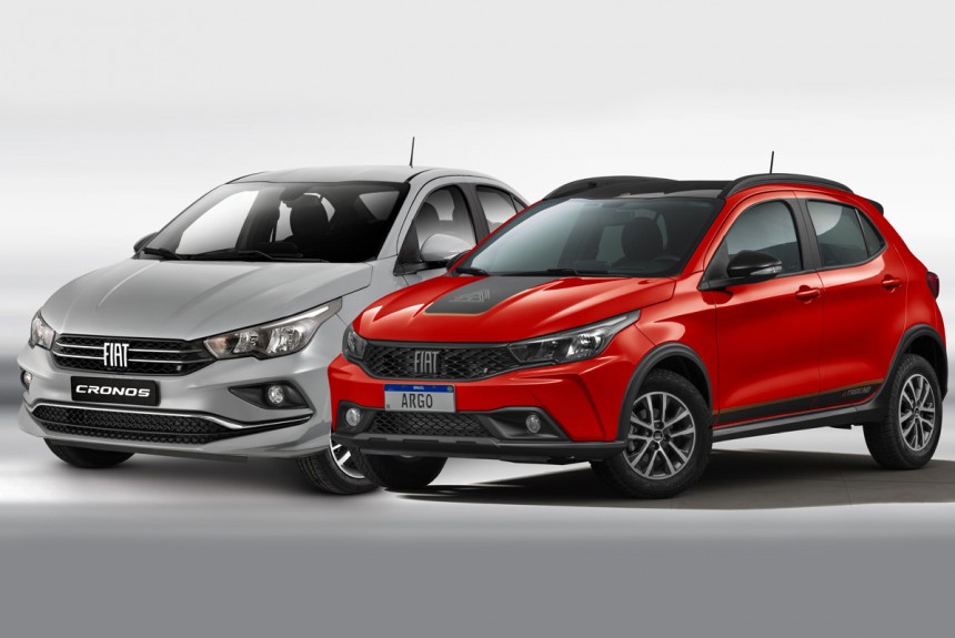 Обновлено семейство Fiat Argo/Cronos: вариатор достался не всем
