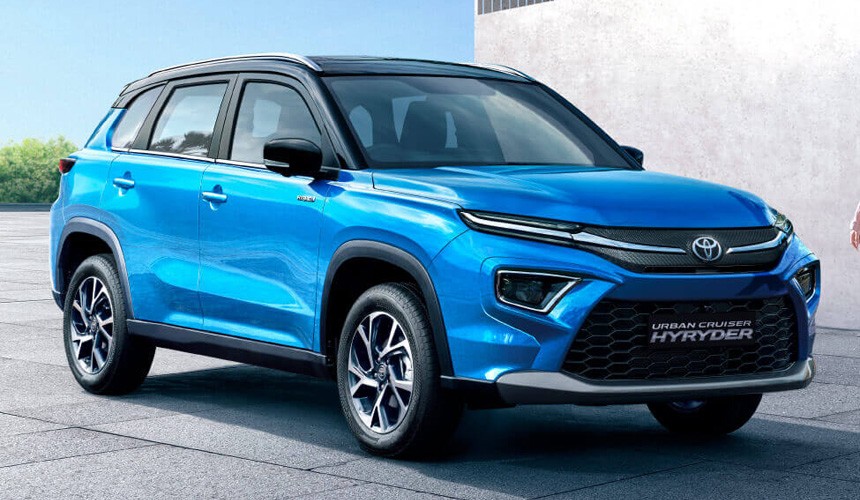 Новый кроссовер Toyota Urban Cruiser Hyryder вырос из Витары