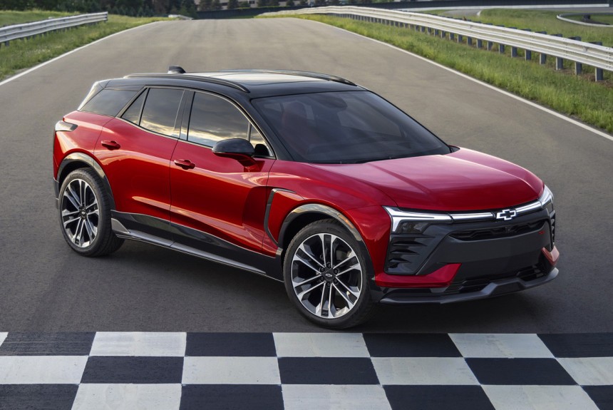 Новый кроссовер Chevrolet Blazer EV: передний, задний или полный привод Новый кроссовер Chevrolet Blazer EV: передний, задний или полный привод