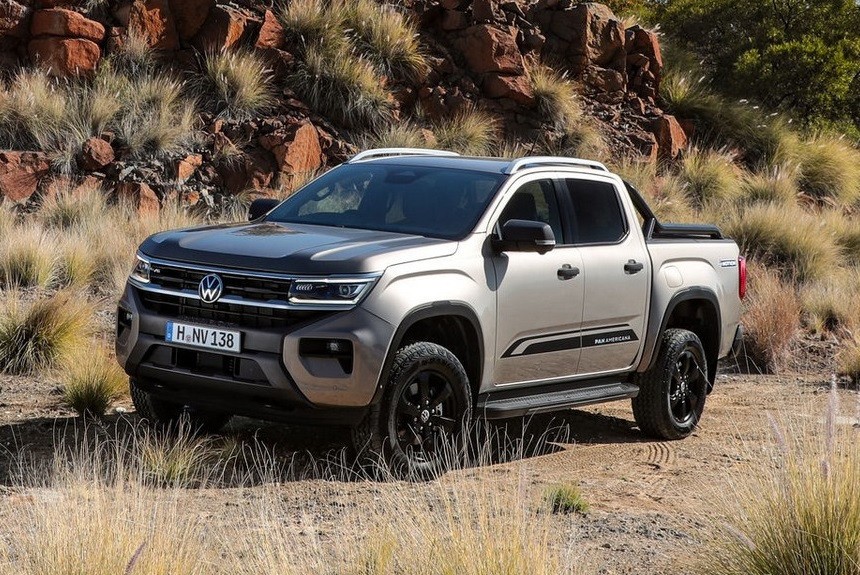 Пикап Volkswagen Amarok второго поколения полностью рассекречен