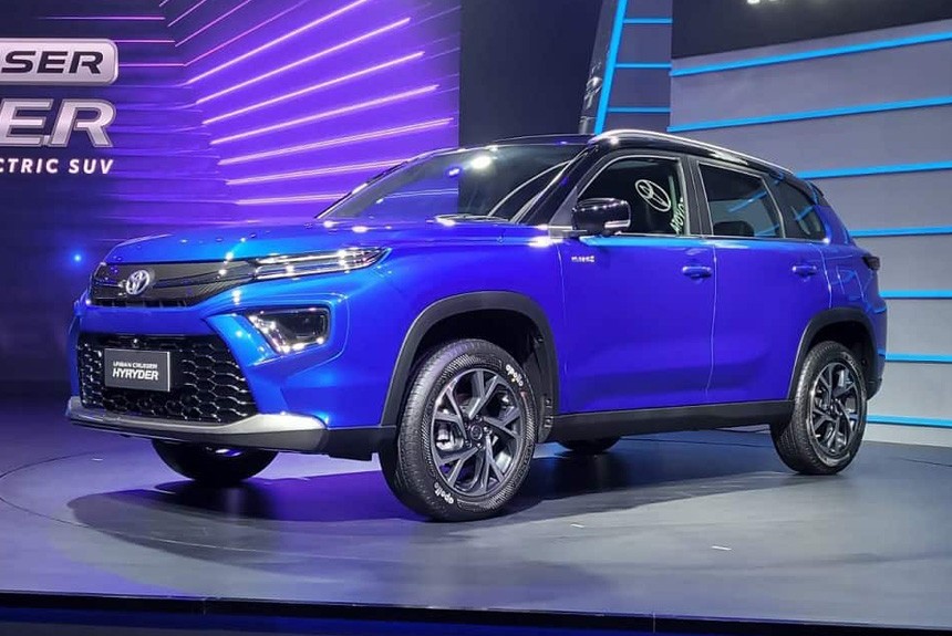 Новый кроссовер Toyota Urban Cruiser Hyryder вырос из Витары