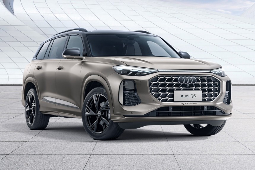 Представлен большой кроссовер Audi Q6 на базе Терамонта Представлен большой кроссовер Audi Q6 на базе Терамонта