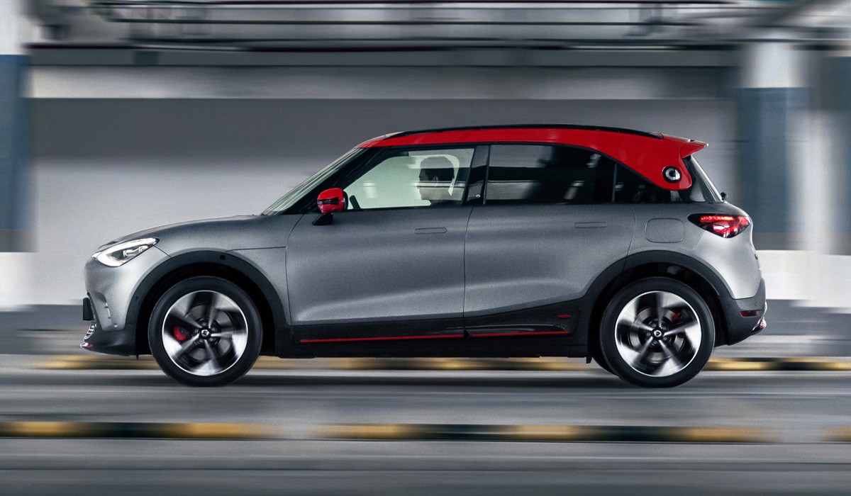 Новый smart #1 Brabus: первый полноприводный