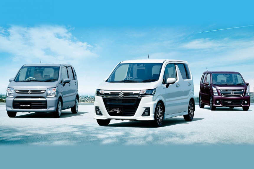 Хэтчбек Suzuki Wagon R: обновление и пересмотр гаммы