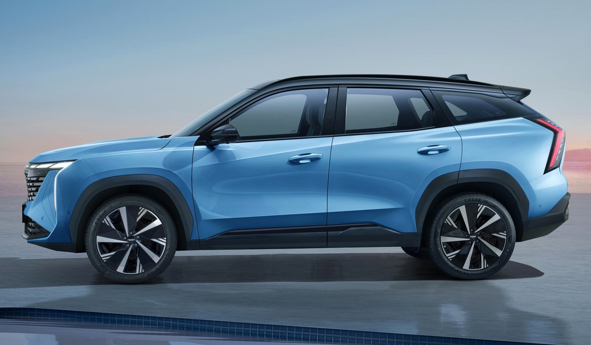 Geely Atlas второго поколения: премьера в Китае